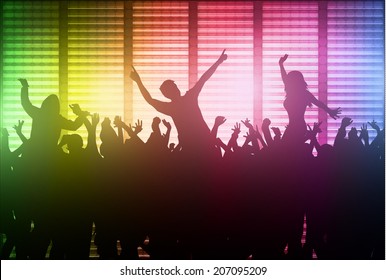 People silhouettes