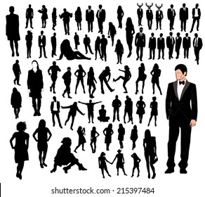 People Silhouettes