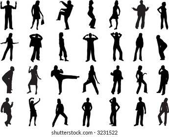People Silhouettes