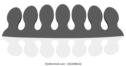 People silhouettes at business meeting, conceptual icon EPS10 vector illustration