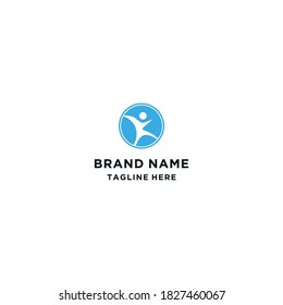 People simple logo for company