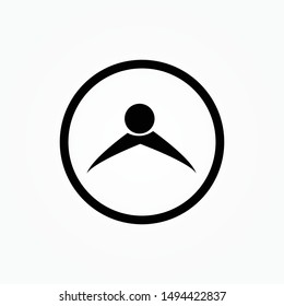 people single icon design vector illustration