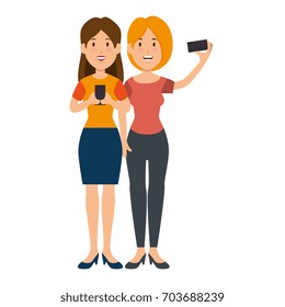 People with smartphone