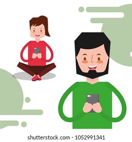 people smartphone device