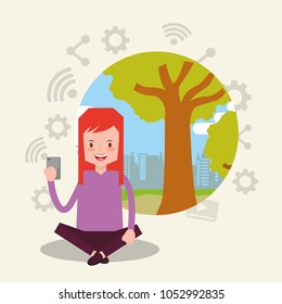 people smartphone device