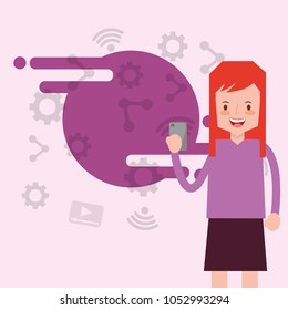 people smartphone device