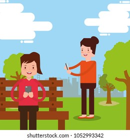 people smartphone device