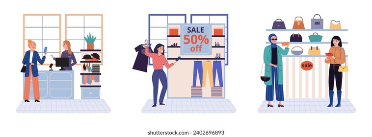 People with smartphone. Vector illustration. Telephones have evolved into smart phones, enabling seamless telephony and communication Smartphones enable people to call and connect with others