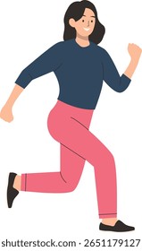 People with Smile Expression. World Smile Day. Flat Cartoon Vector Character