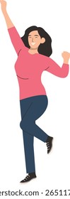 People with Smile Expression. World Smile Day. Flat Cartoon Vector Character