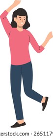 People with Smile Expression. World Smile Day. Flat Cartoon Vector Character