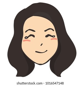 People Smile Face Cartoon