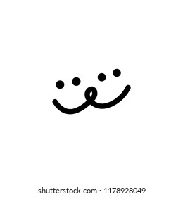 people smile logo vector