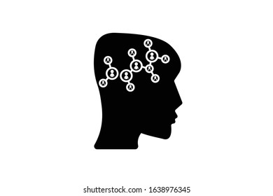 people social connection icon vector design element logo template