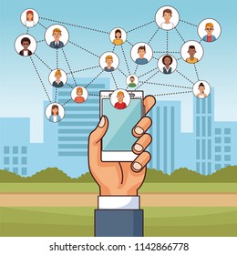 People and social network