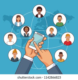 People and social network