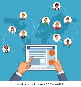 People and social network