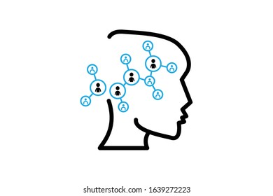 people Social network people connection vector illustration.