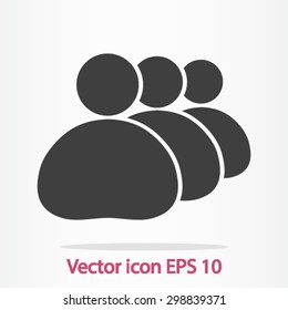 People or social sign icon. 