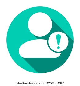 People spam user icon. Vector illustration