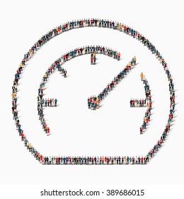 people   speedometer speed icon