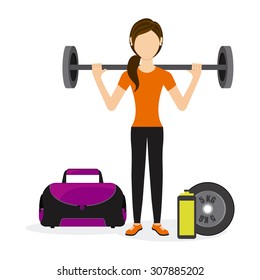 people sport design, vector illustration eps10 graphic 