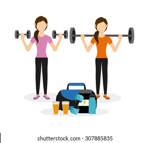 people sport design, vector illustration eps10 graphic 