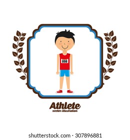 people sport design, vector illustration eps10 graphic 
