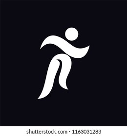 People Sport Logo icon vector