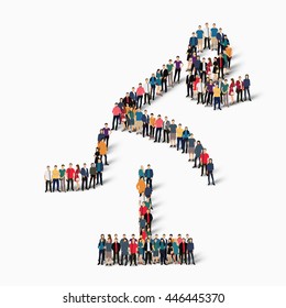 people sports hurdles vector