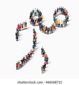 people sports volleyball vector