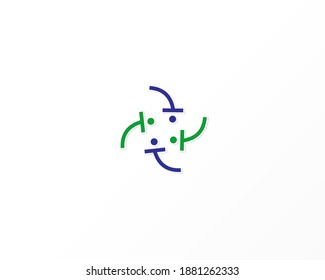 people squad icon style vector illustration