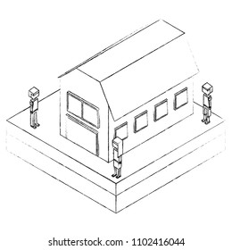 people in the stable isometric avatars characters