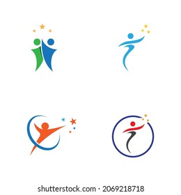 People star logo and vector images