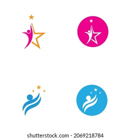 People star logo and vector images