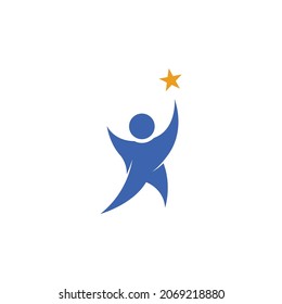 Logo de la estrella del pueblo e imágenes vectoriales