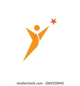 Logo de la estrella del pueblo e imágenes vectoriales