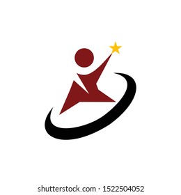 People Star Socialist Creative Business Logo