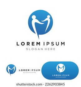 People star success logo and symbol vector
