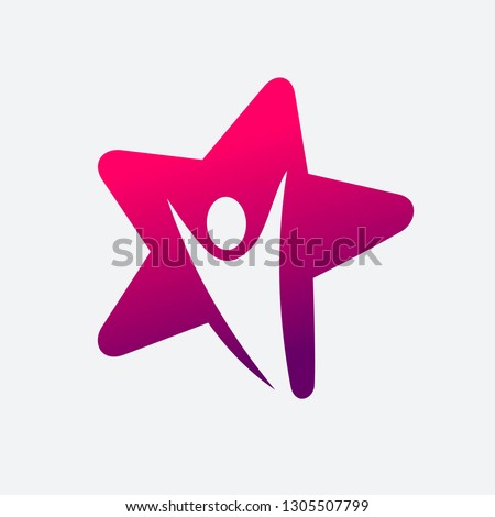 People Stars vector