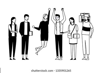 people student radio stereo party