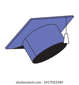 People study set. Education, knowledge concept. Students learn online. Computer science, information technology, language and business courses. Flat vector illustrations isolated on background