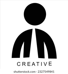 Menschen studieren Vektorlogo-Design