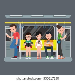 People in subway