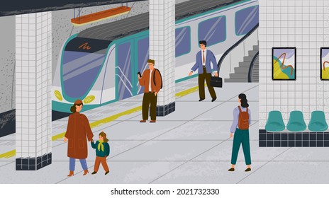 電車 ホームドア のイラスト素材 画像 ベクター画像 Shutterstock