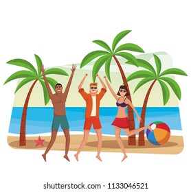 People and summer