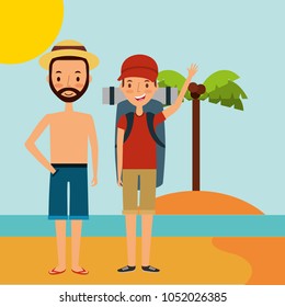 people summer vacations