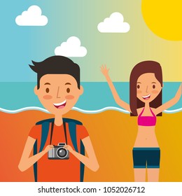 people summer vacations