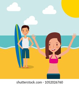 people summer vacations