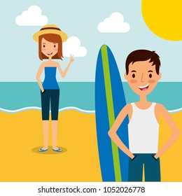 people summer vacations